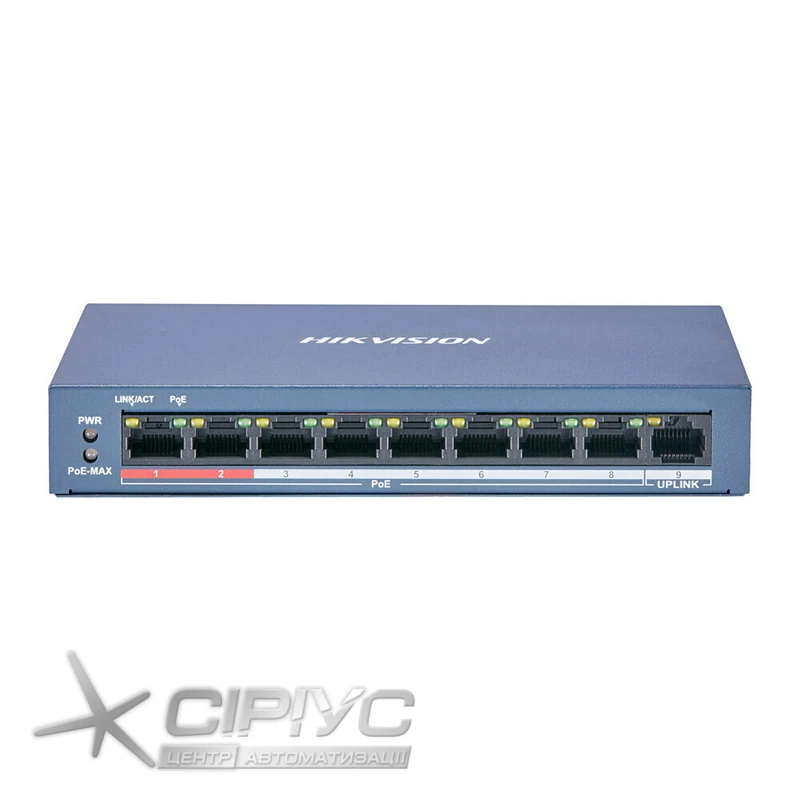Switch PoE Hikvision DS-3E0109P-E(C)