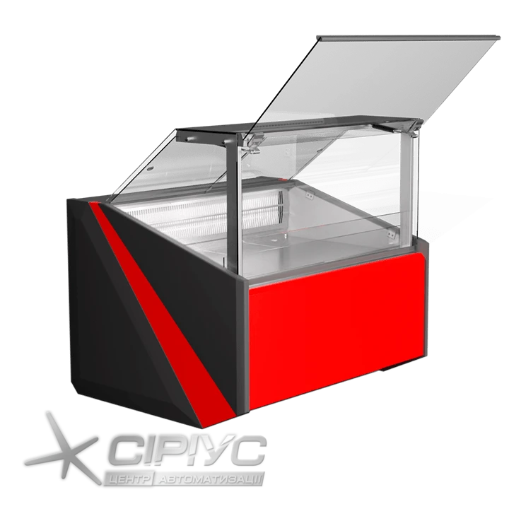 Refrigerated display case Juka FGL130A restyling