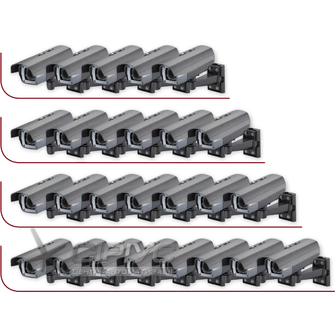 Installation de 5 à 8 caméras extérieures