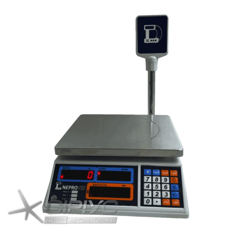 Dneproves scale VTD-T2-SV (LCD)