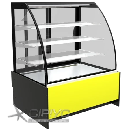 Konditoreivitrine Juka VDL108 (ohne Dekorverkleidung)