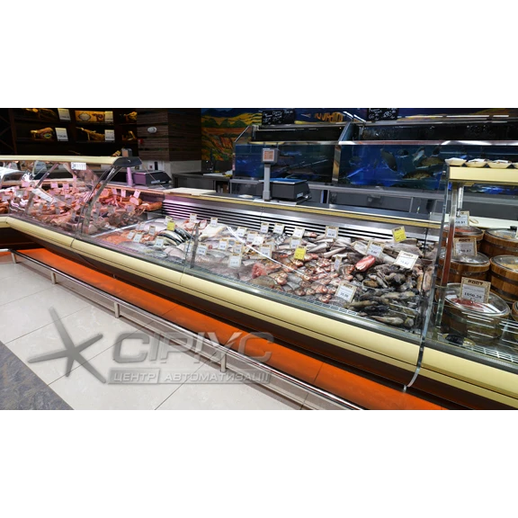 Fisch-Kühlvitrine Symphony Fish — Tehnoholod